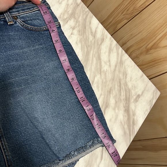 Theory Denim Jean Mini Skirt 10 - Picture 6 of 7